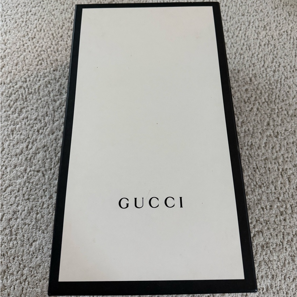 Gucci Men’s Basketball Sneaker “Black Demetra” Size 7+ / US 8 - Picture 7 of 8